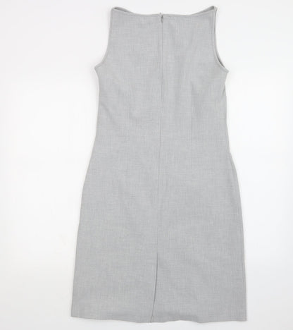 Autreton Womens Grey   T-Shirt Dress  Size 12