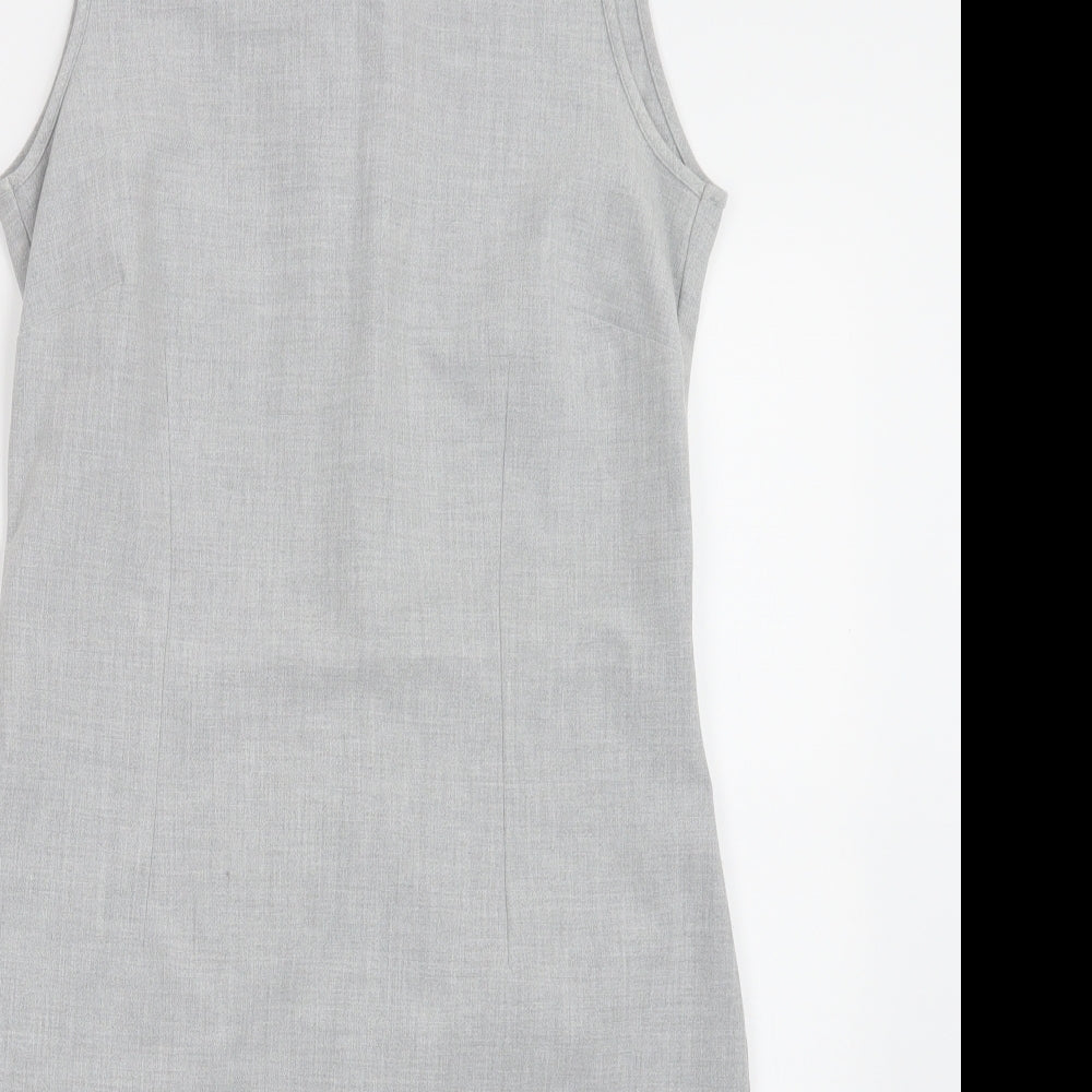 Autreton Womens Grey   T-Shirt Dress  Size 12