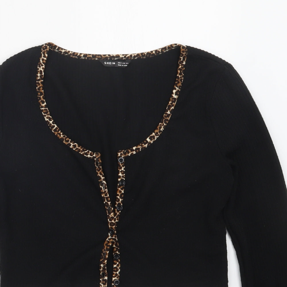 SheIn Womens Black   Cardigan Jumper Size M