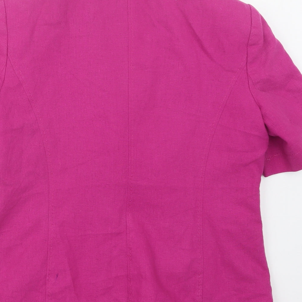 Womens UK Size 12 BM Pink Jacket