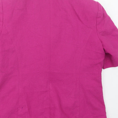Womens UK Size 12 BM Pink Jacket
