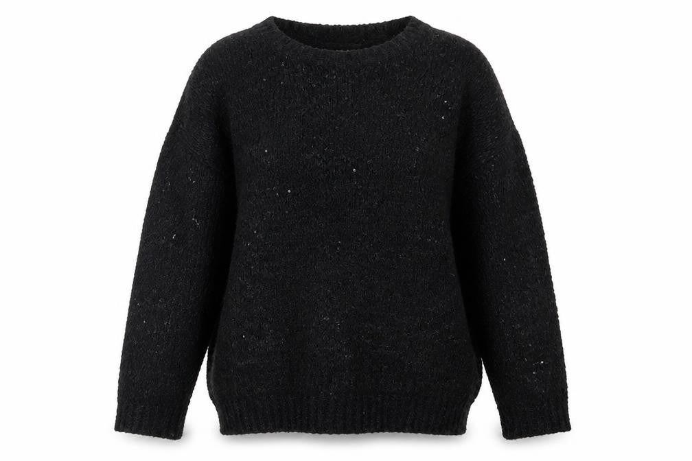 Womens UK Size 12 George Black Pullover Jumper