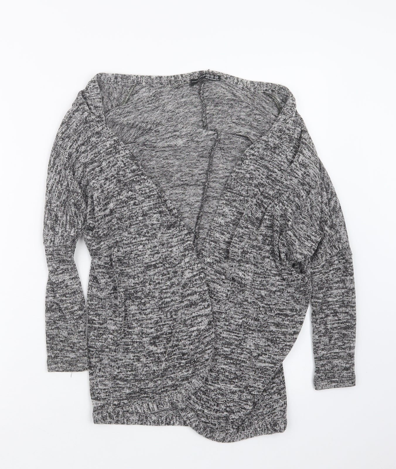 Womens UK Size XS Atmosphere Black Cape Jumper