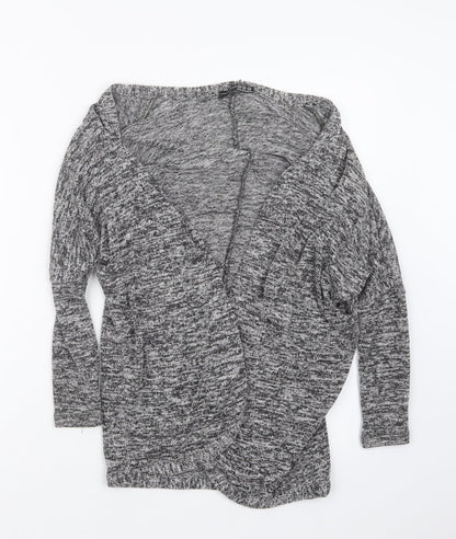 Womens UK Size XS Atmosphere Black Cape Jumper
