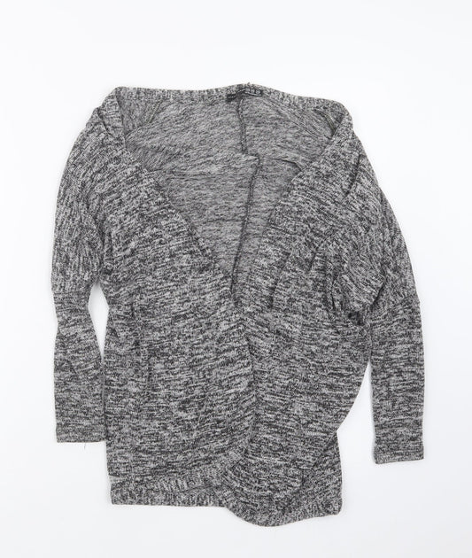 Womens UK Size XS Atmosphere Black Cape Jumper