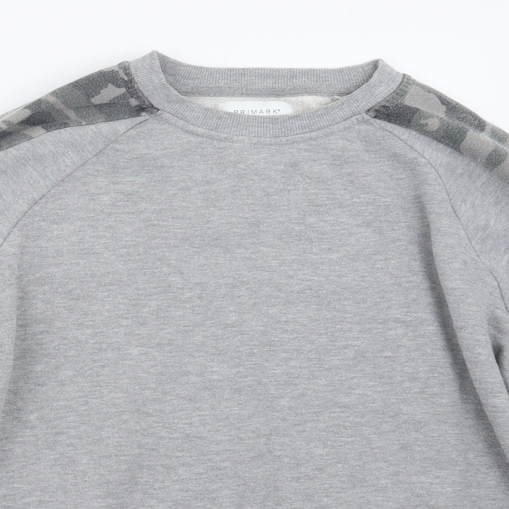 Primark Mens Grey   Pullover Jumper Size S