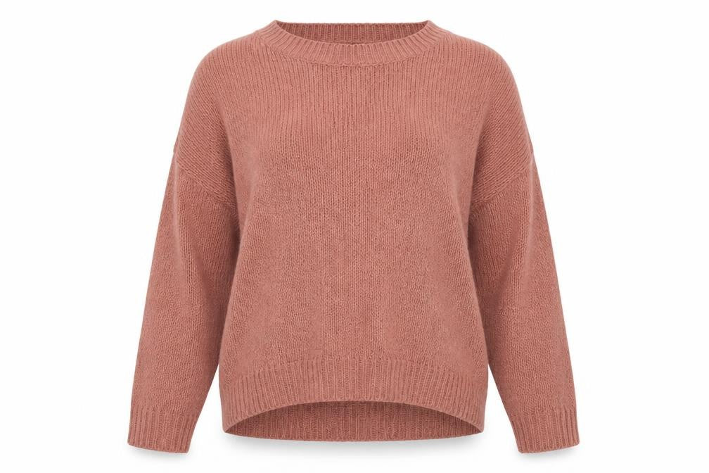 Womens UK Size L New Look Pink Pullover Jumper