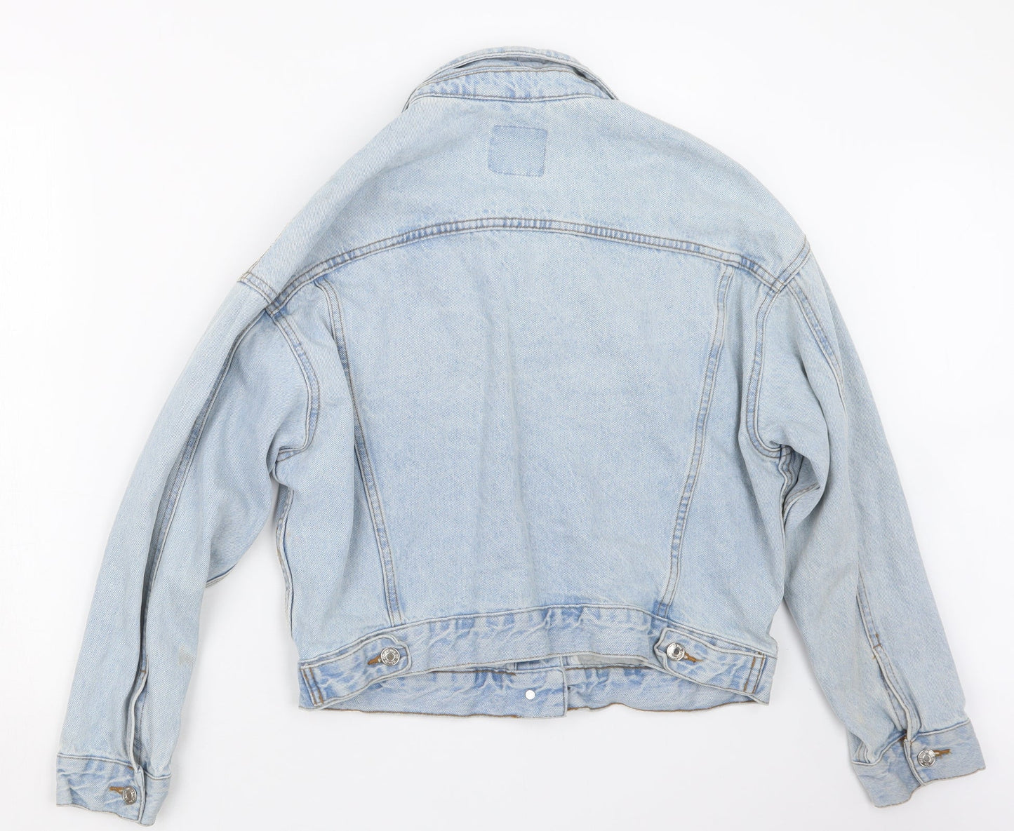 Denim Co. Womens Blue  Denim Jacket  Size 8