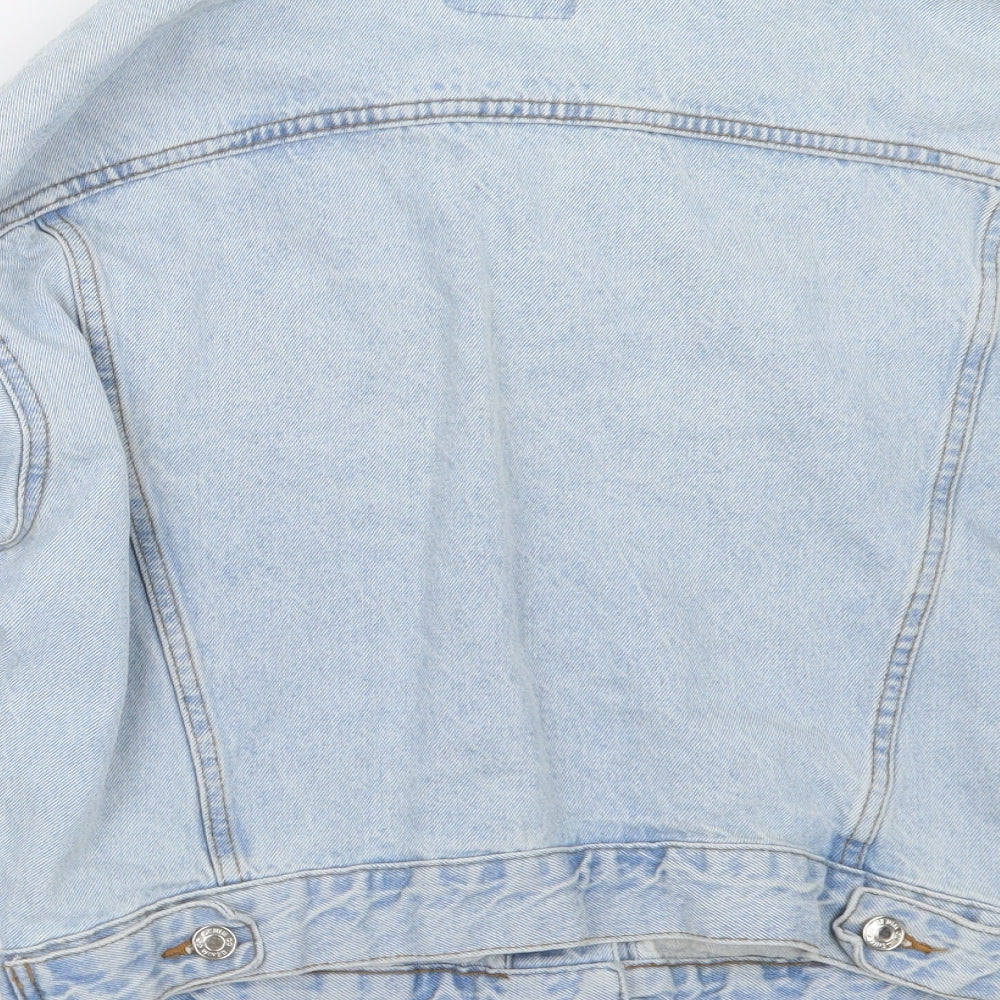 Denim Co. Womens Blue  Denim Jacket  Size 8