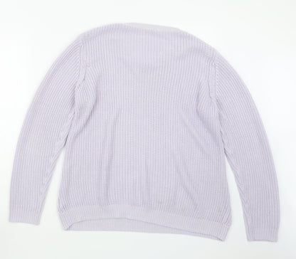 Womens UK Size 18 BHS Purple Pullover Jumper