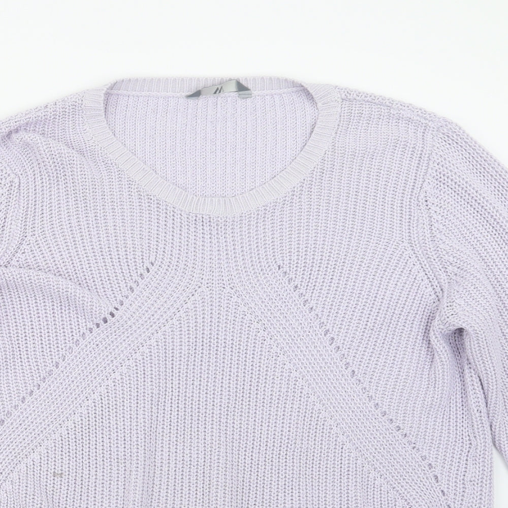 Womens UK Size 18 BHS Purple Pullover Jumper