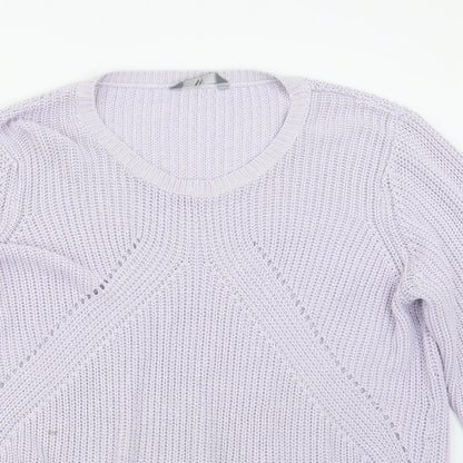 Womens UK Size 18 BHS Purple Pullover Jumper