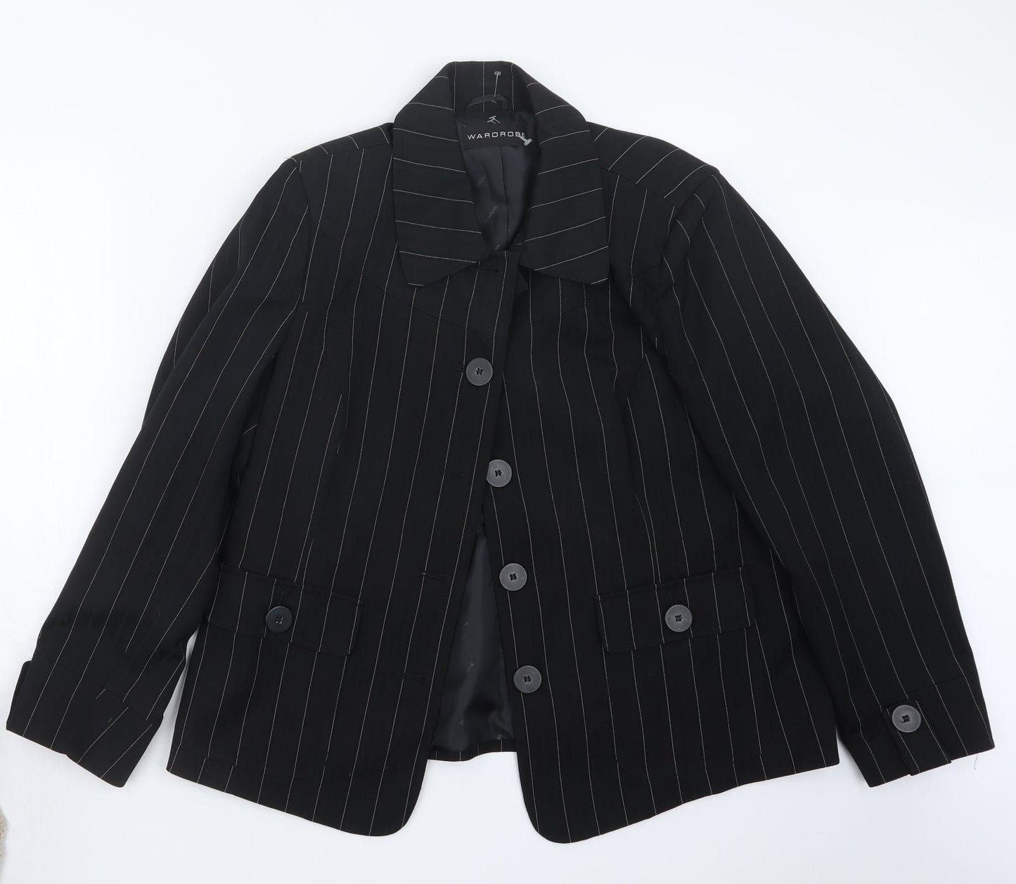 Womens UK Size 16 Wardrobe Black Jacket