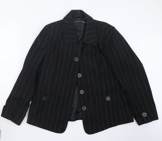 Womens UK Size 16 Wardrobe Black Jacket