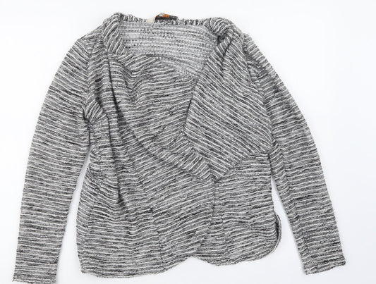 Womens UK Size 12 Dorothy Perkins Black Cardigan Jumper