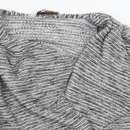 Womens UK Size 12 Dorothy Perkins Black Cardigan Jumper