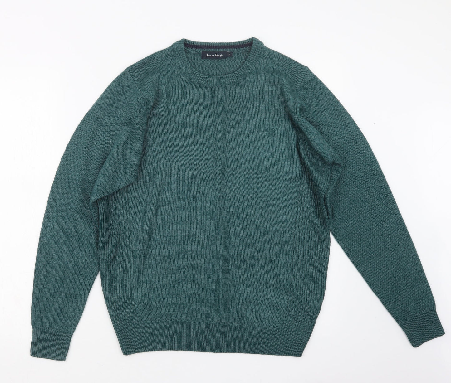EWM Mens Green  Knit Pullover Jumper Size S