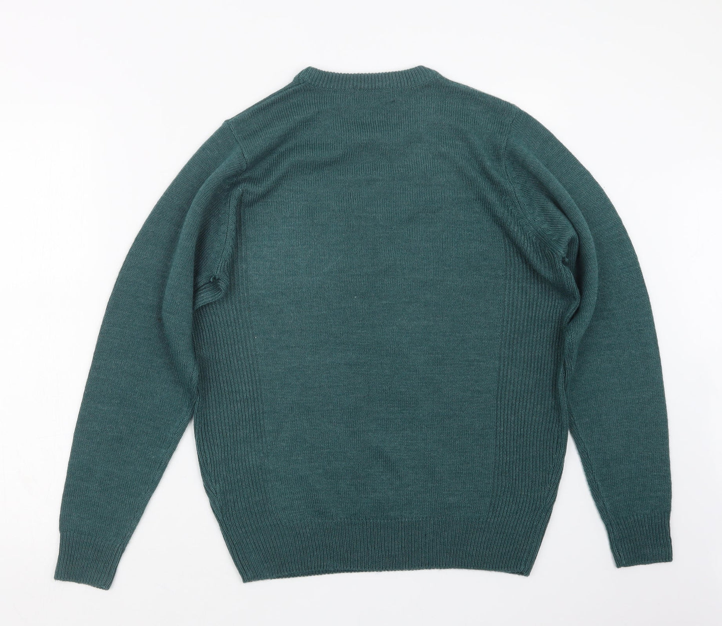 EWM Mens Green  Knit Pullover Jumper Size S