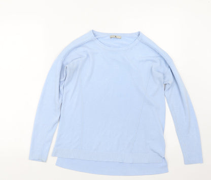 TU Womens Blue  Knit Pullover Jumper Size 8