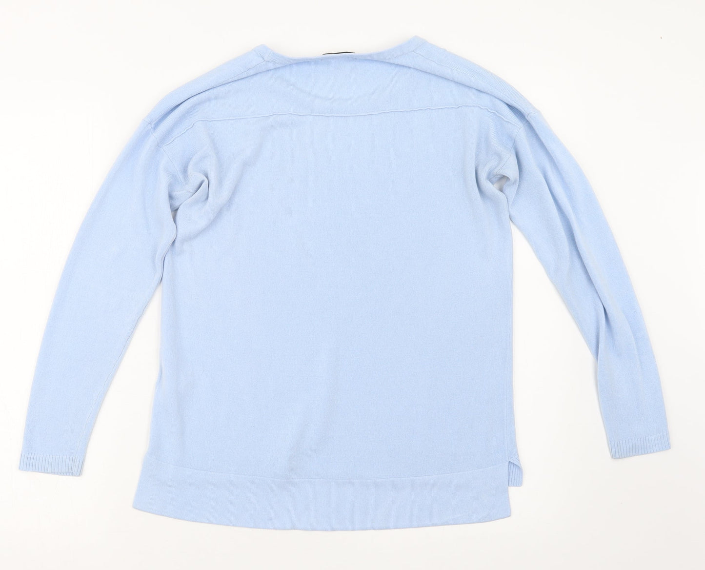 TU Womens Blue  Knit Pullover Jumper Size 8