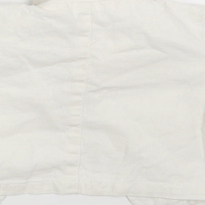 Mila Blue Baby White   Jacket Blazer Size 3-6 Months