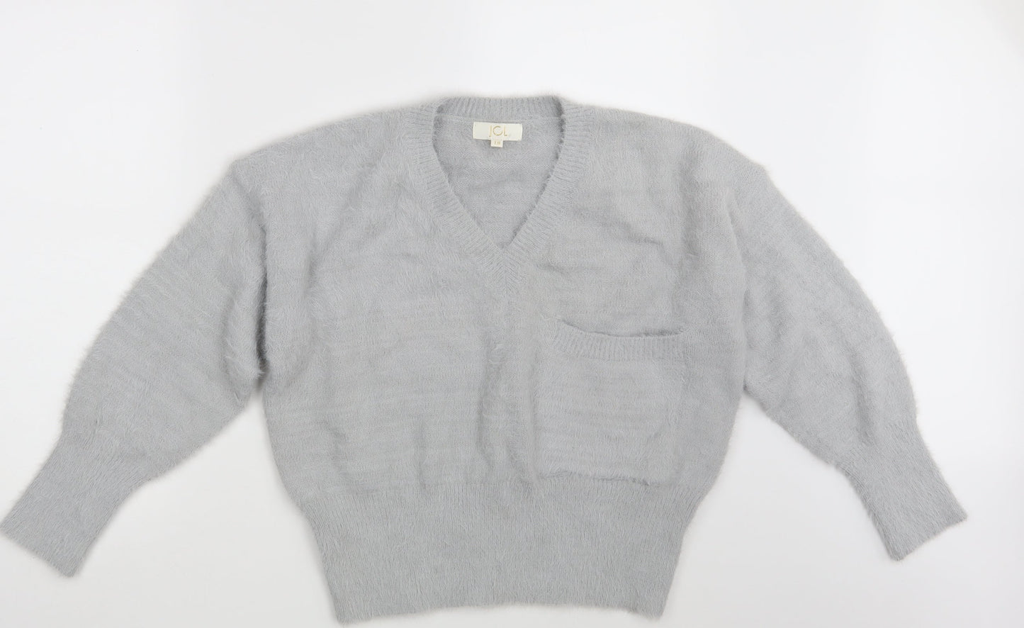 TU Womens Grey   Pullover Jumper One Size