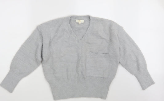 TU Womens Grey   Pullover Jumper One Size