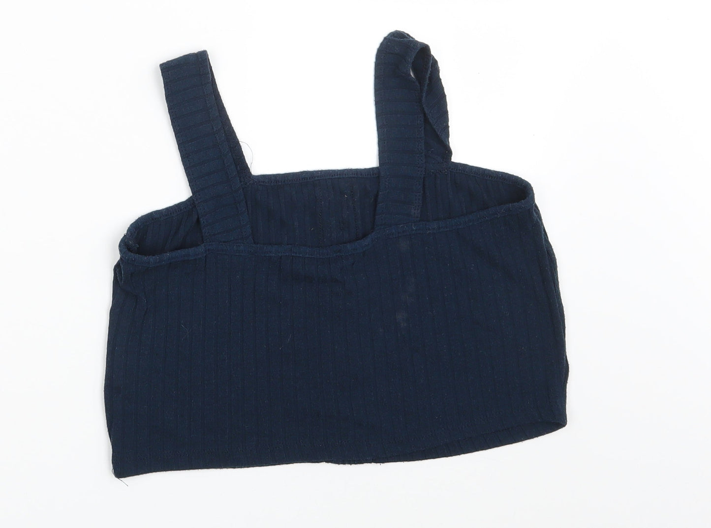 Primark Womens Blue   Cropped Tank Size 12