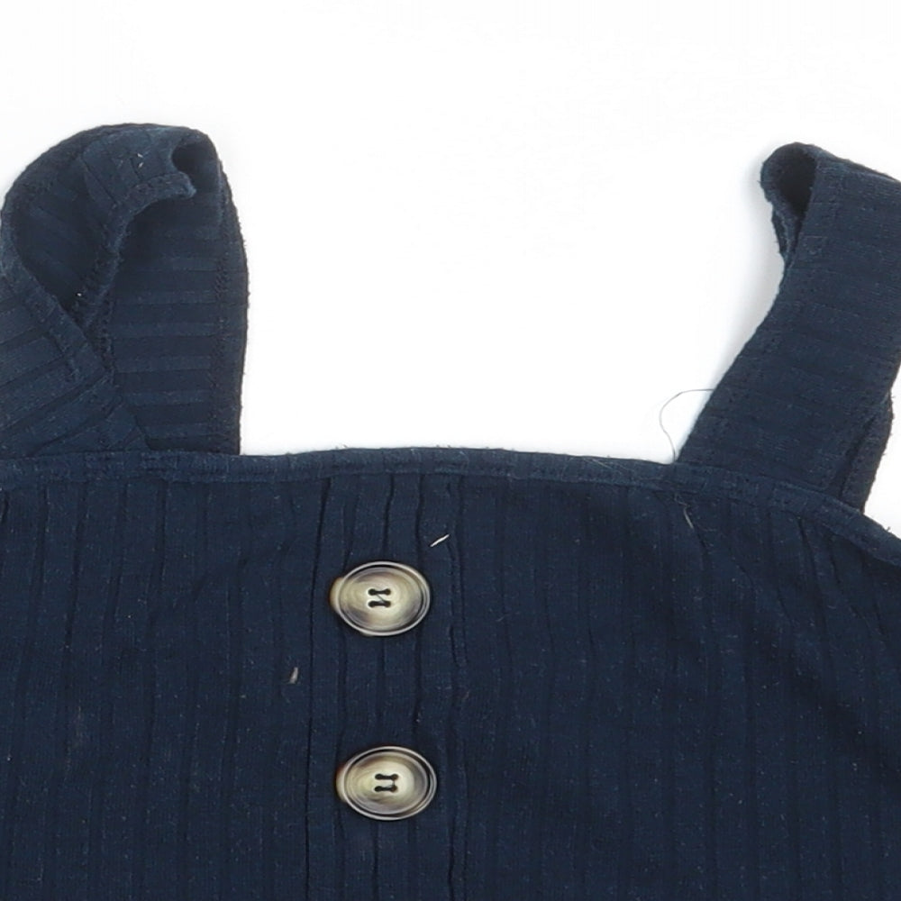 Primark Womens Blue   Cropped Tank Size 12