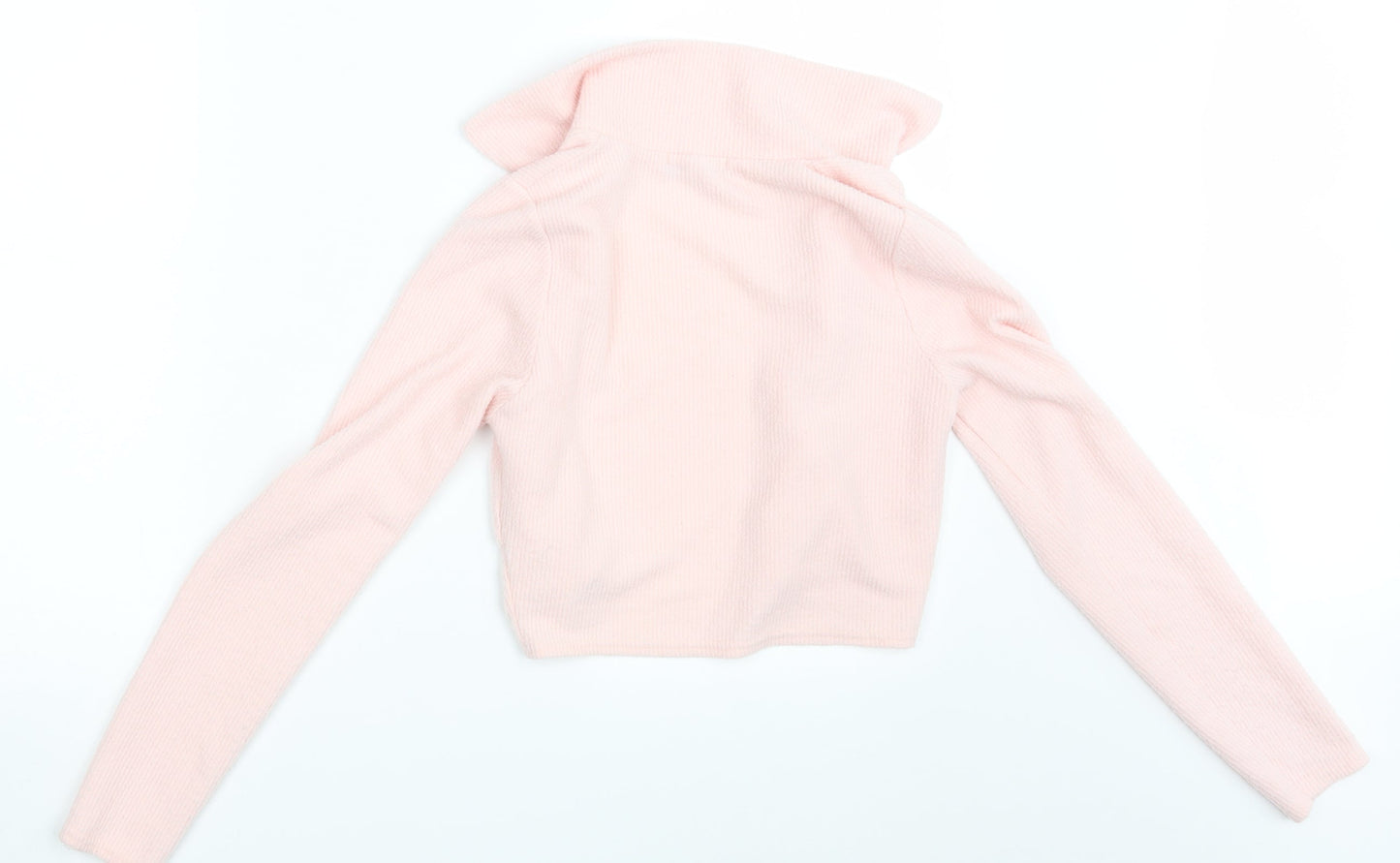 Womens UK Size L Select Pink Full Zip Jumper