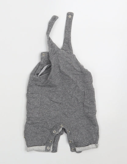 Disney Baby Grey   Pinafore/Dungaree Dress  Size 0-3 Months