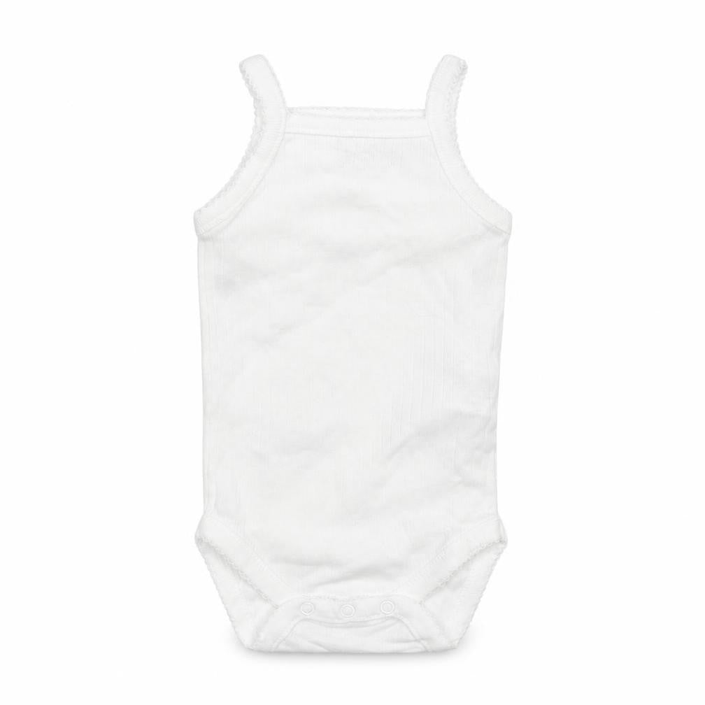 Zara Baby White   Basic Tank Size 0-3 Months