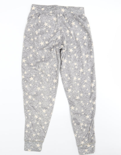 Womens UK Size S M&S Regular Fit Jogger Grey Trousers