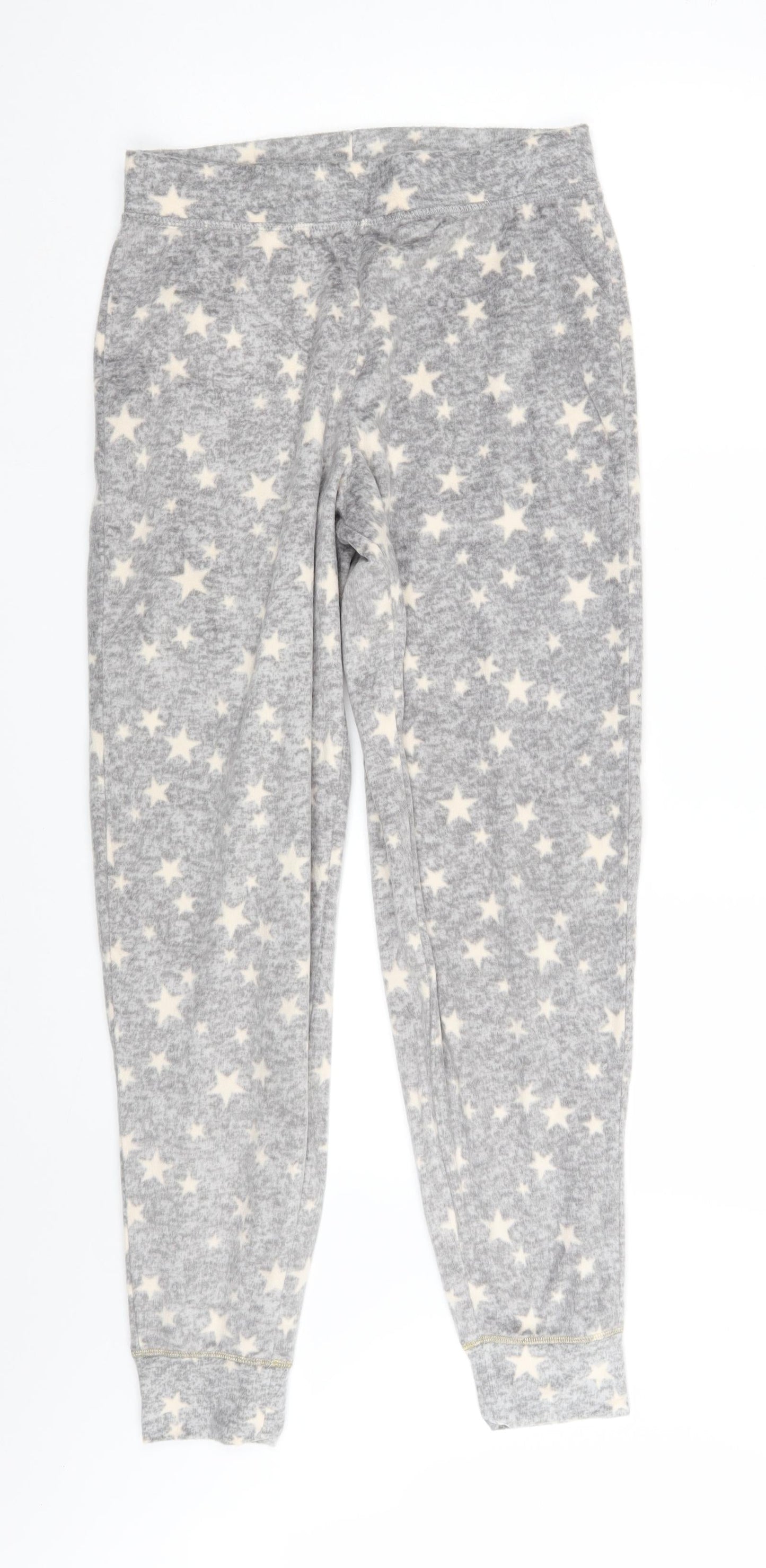 Womens UK Size S M&S Regular Fit Jogger Grey Trousers