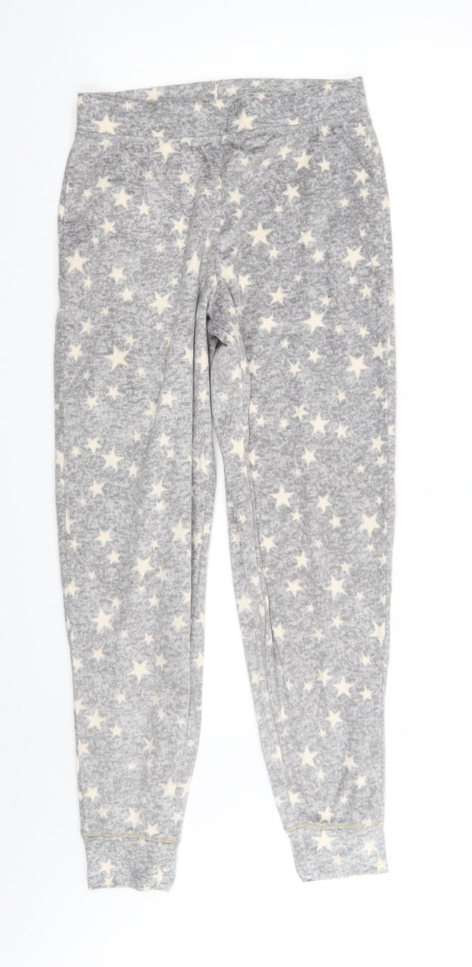 Womens UK Size S M&S Regular Fit Jogger Grey Trousers