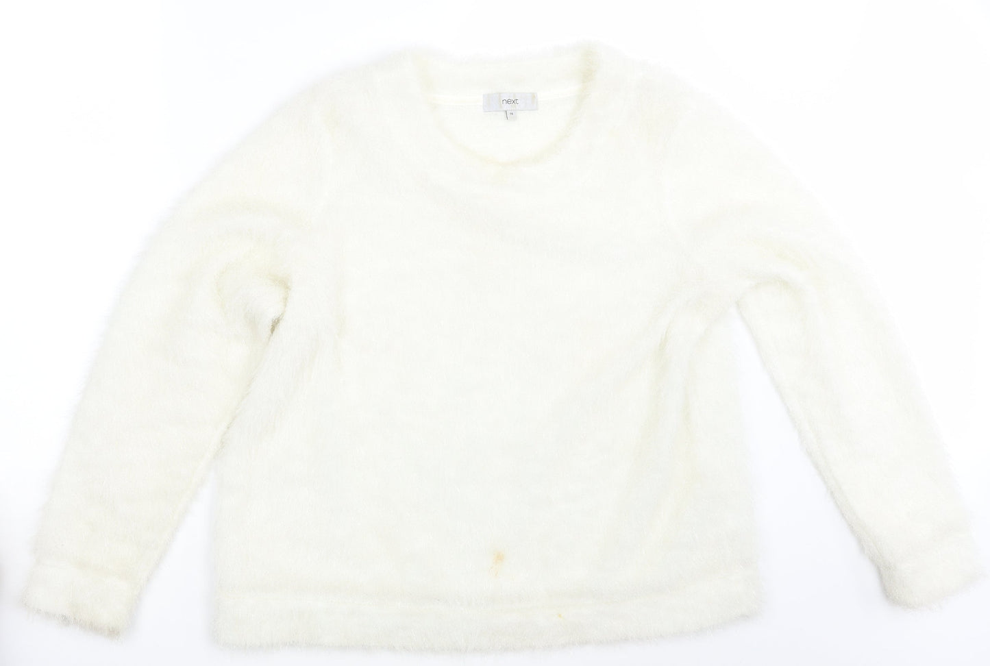 Womens UK Size 18 NEXT Ivory Pullover Jumper