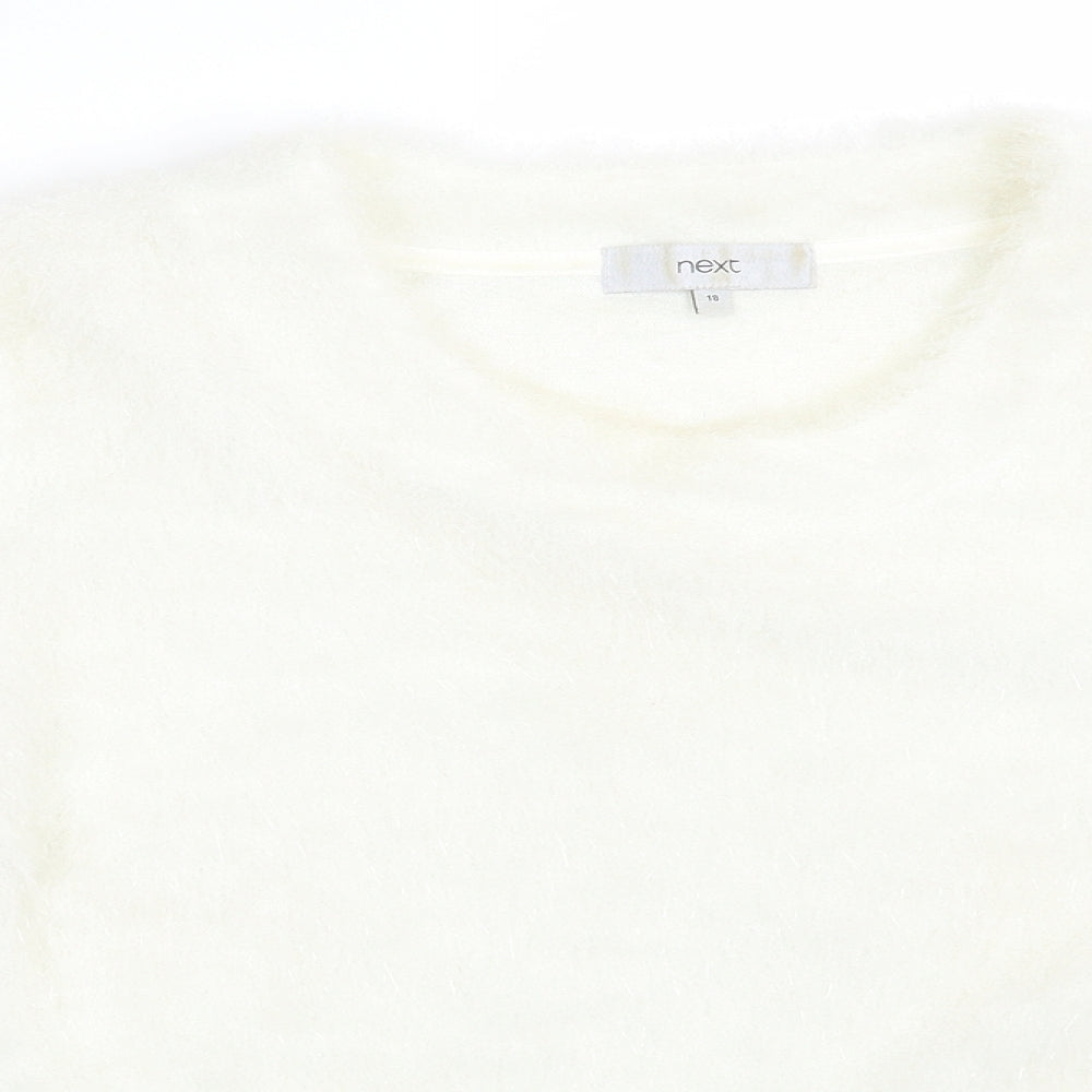 Womens UK Size 18 NEXT Ivory Pullover Jumper
