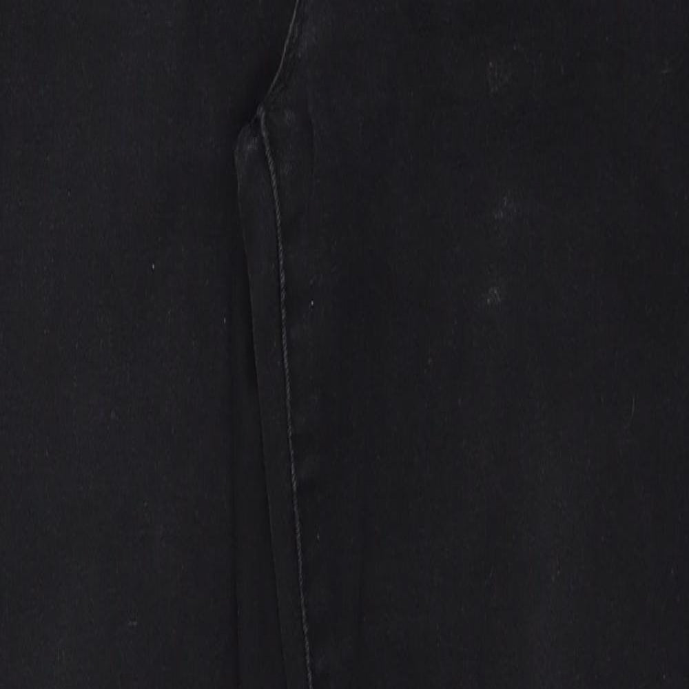 Denim & Co. Womens Grey  Denim Skinny Jeans Size 10 L27 in