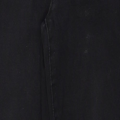 Denim & Co. Womens Grey  Denim Skinny Jeans Size 10 L27 in