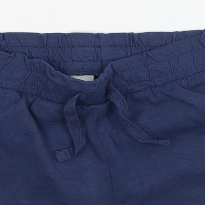 TU Girls Blue  Jersey Sweat Shorts Size 7 Years