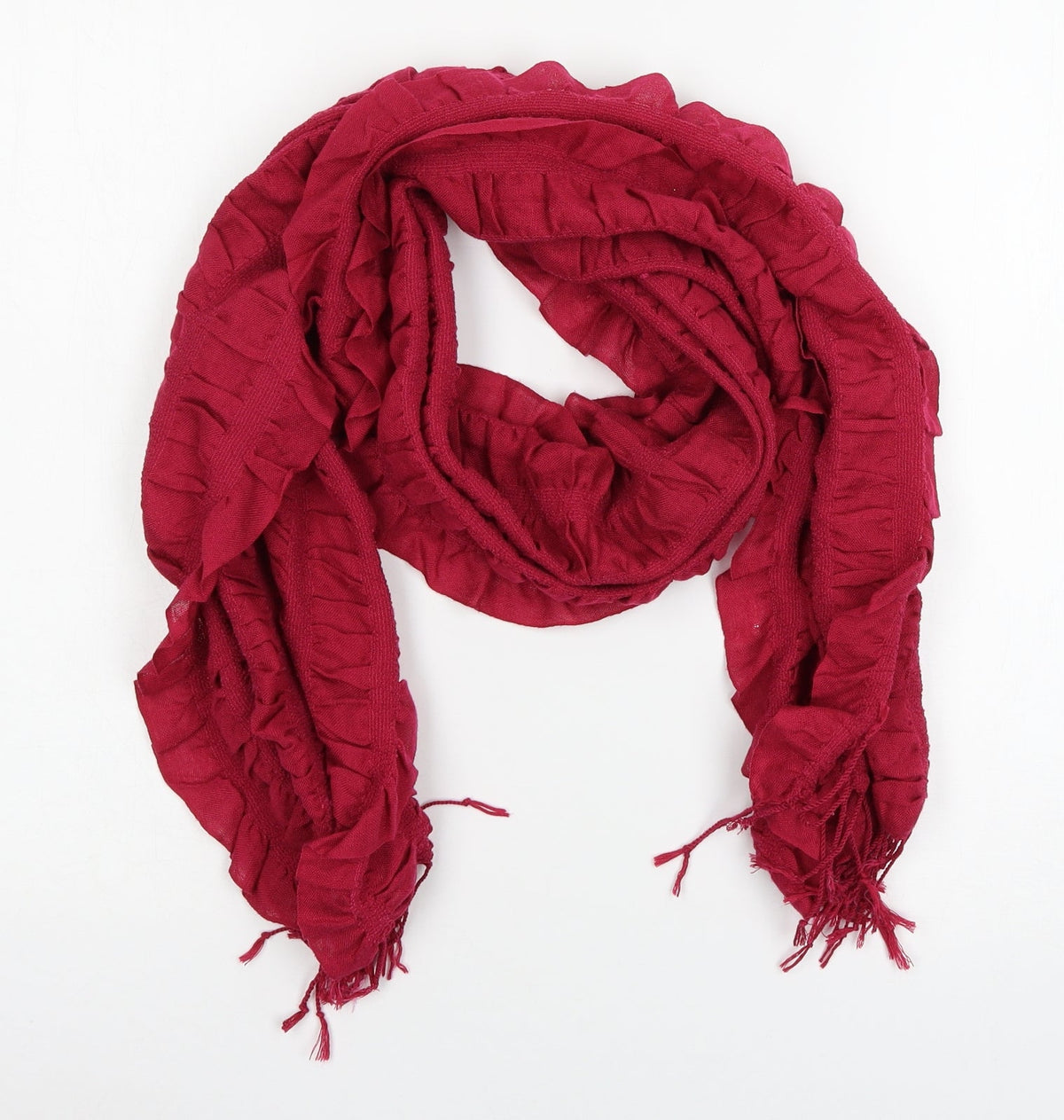 Preworn Womens Pink    Scarf