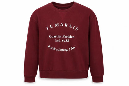 Primark Womens Red  Jersey Pullover Sweatshirt Size XS