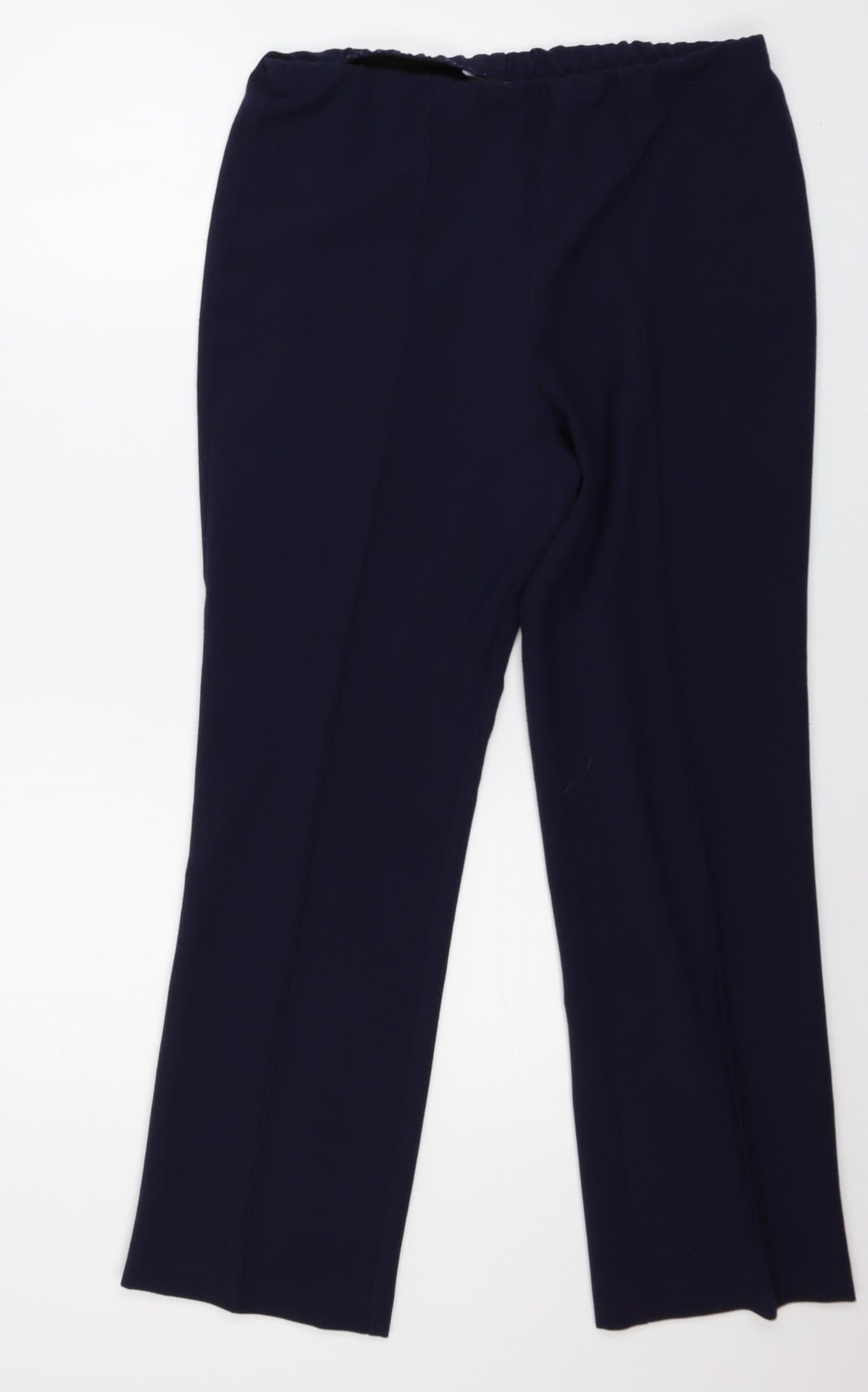 Bonmarché Womens Blue   Trousers  Size 12 L28 in