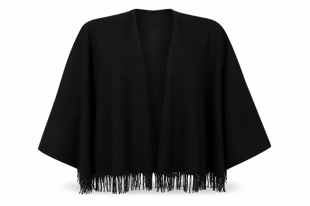 Womens UK Size One Size Preworn Black Jacket