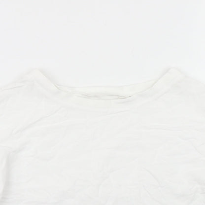H&M Girls White   Basic T-Shirt Size 11 Years