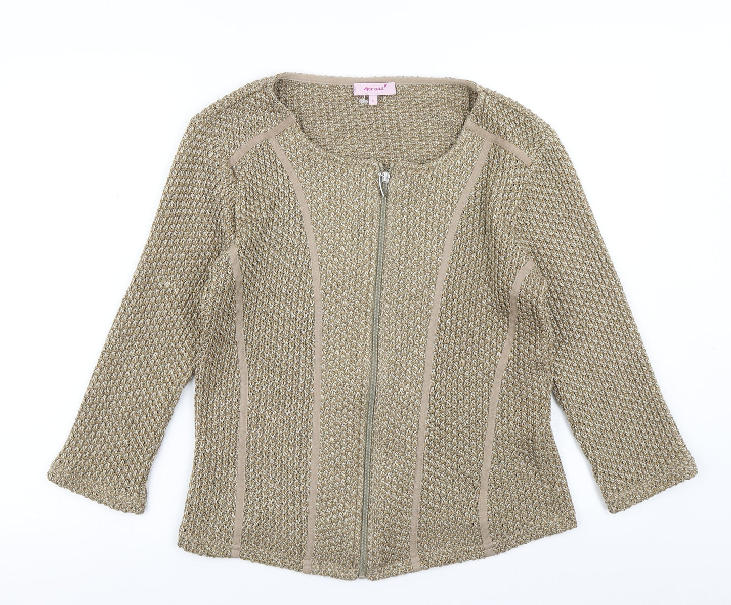 Womens UK Size M Per Una Brown Jacket