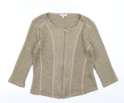 Womens UK Size M Per Una Brown Jacket