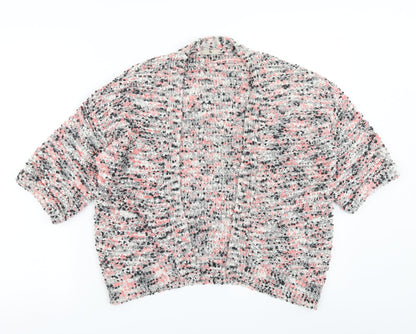 TU Womens Pink  Knit Cardigan Jumper Size 12