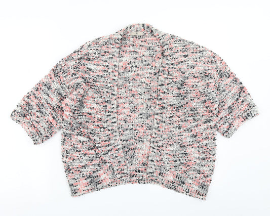 TU Womens Pink  Knit Cardigan Jumper Size 12