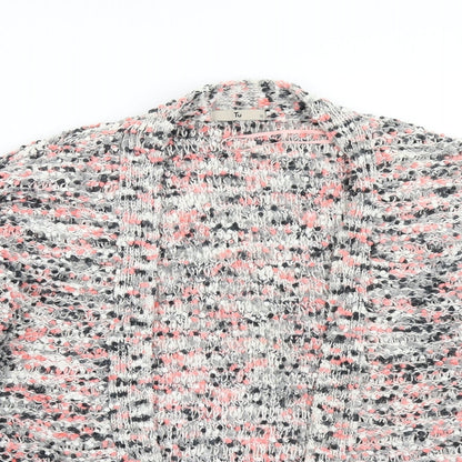 TU Womens Pink  Knit Cardigan Jumper Size 12